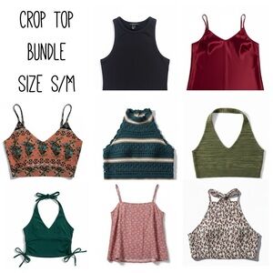 Women’s/ Juniors Crop Top Bundle Lot Size small & Medium